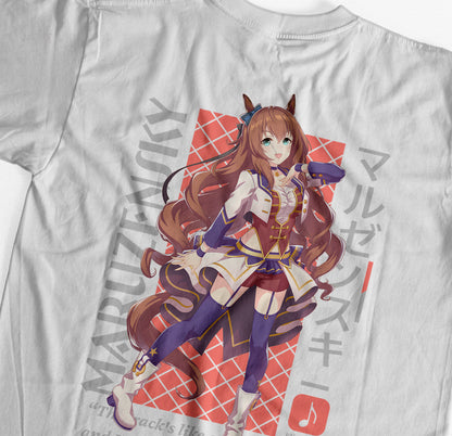 ElfTheory Maruzensky Uma Musume T-Shirt : Anime Graphic Tee