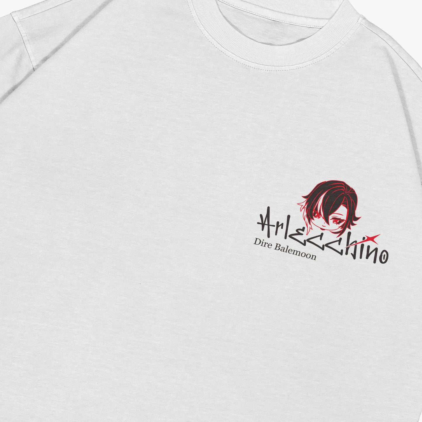 ElfTheory - Arlecchino Genshin Impact T-shirt Fan Made
