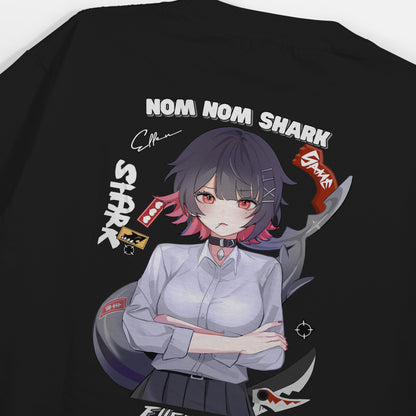 ElfTheory - Ellen Joe "Nom Nom Shark" Zenless Zone Zero : Anime Graphic Tee