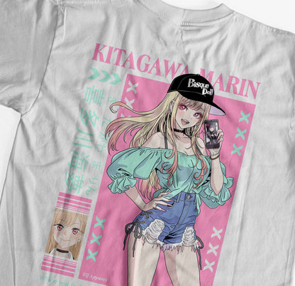 ElfTheory - Marin Kitagawa Sono Bisque Doll T-Shirt : Anime My Dress-Up Darling Graphic Tee