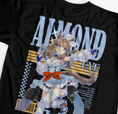ElfTheory - Almond Eye Uma Musume T-Shirt : Anime Graphic Tee