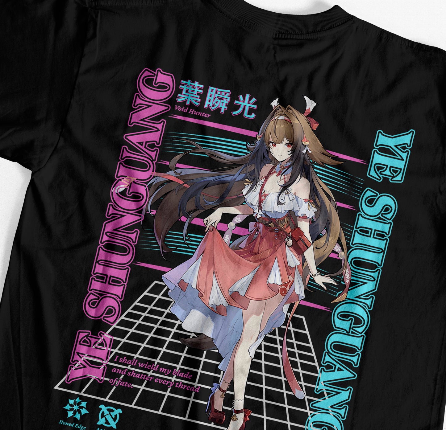 Ye Shunguang Wuthering Waves T-Shirt : Anime Graphic Tee
