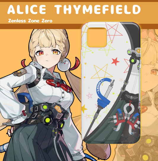 ElfTheory - Alice Thymefield Zenless Zone Zero Phone Case Protective Cover For Iphone & Samsung