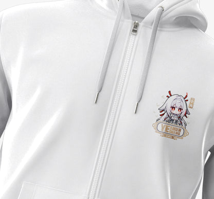 ElfTheory -  Ye Shunguang Zenless Zone Zero Hoodie Anime Zipper