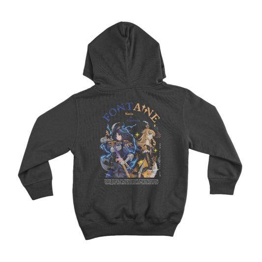 ElfTheory - Navia and Clorinde Genshin Impact Hoodie Fan Made