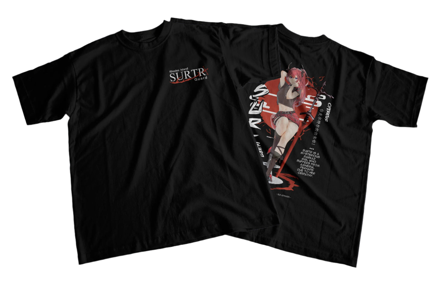 ElfTheory - Surtr Arknights T-shirt Fan Made