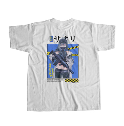 ElfTheory - Saori Joumae Blue Archive Tshirt : Anime Graphic Tee